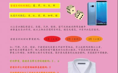 你必须知道的2019年风水气运吉凶颜色与号码，不要搞错咯！